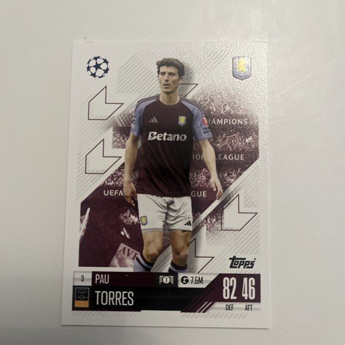 Topps match attax 25 - match, 24/25