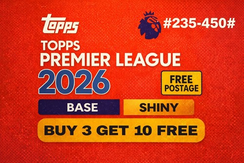 Topps premier league - premier, 2026