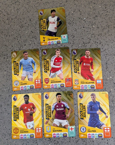 Panini golden baller cards - golden,