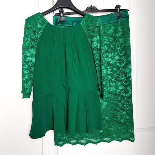 Ollie mac emerald green lace - &,